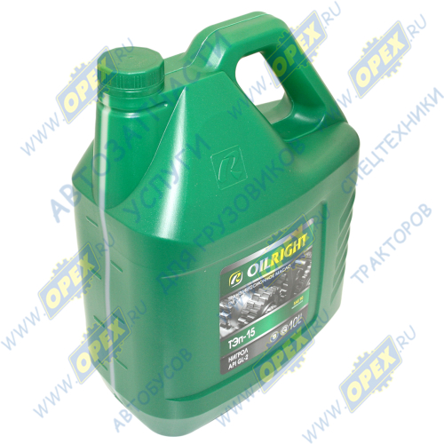 2552 Масло трансмиссионное Нигрол ТЭп-15В (GL-2) (10л) Oil Right